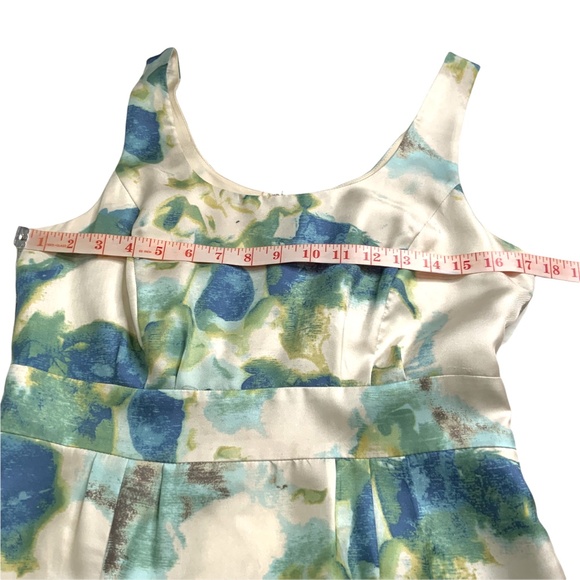 Banana Republic Green and Blue Sleeveless Sundress - Picture 6 of 13